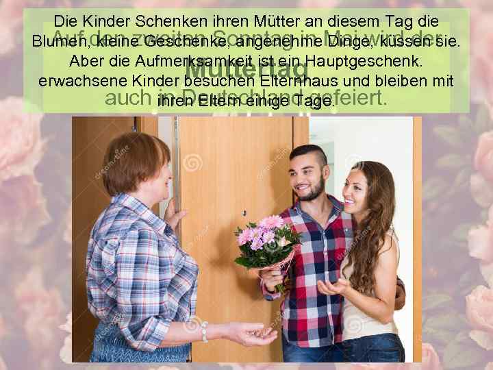 Die Kinder Schenken ihren Mütter an diesem Tag die Auf kleine Geschenke, angenehme Dinge,
