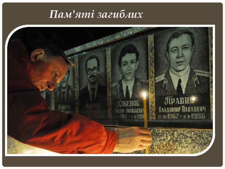 Пам'яті загиблих 