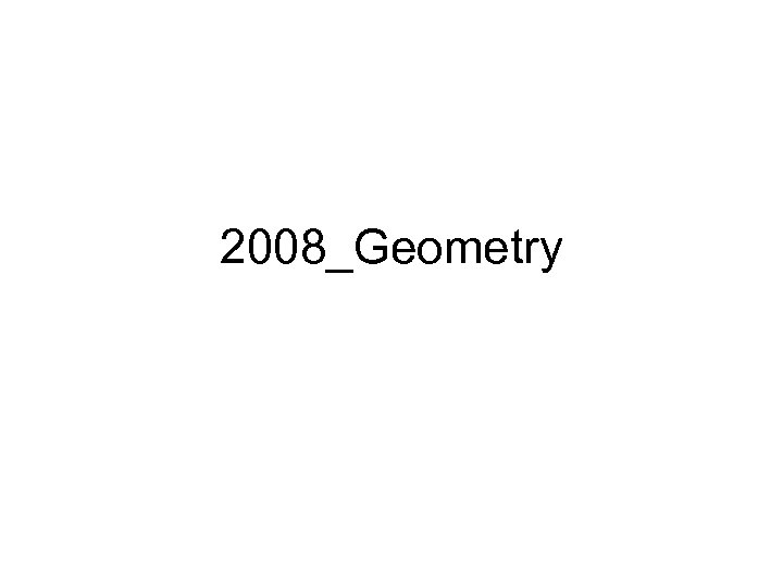 2008_Geometry 