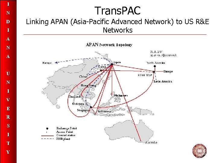 I N D I A N A U N I V E R S