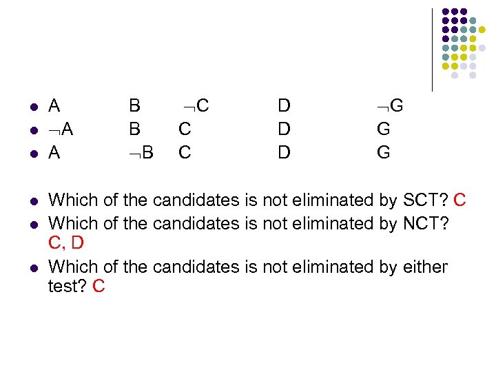 l l l A A A B B B C C C D D