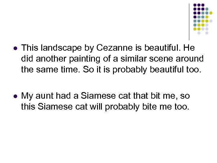 l This landscape by Cezanne is beautiful. He did another painting of a similar