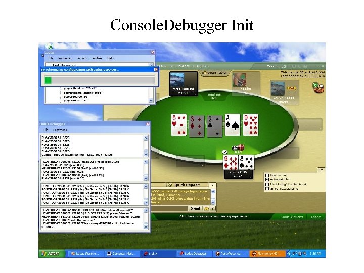 Console. Debugger Init 