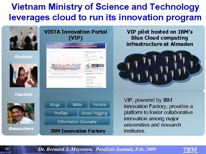 Vietnam Ministry of Science and Technology leverages cloud to run its innovation program VISTA