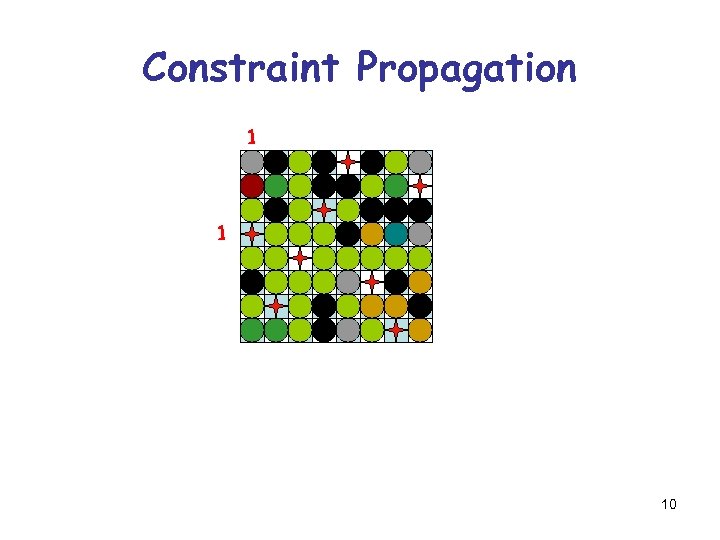 Constraint Propagation 1 1 10 