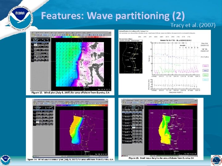 Features: Wave partitioning (2) Tracy et al. (2007) 