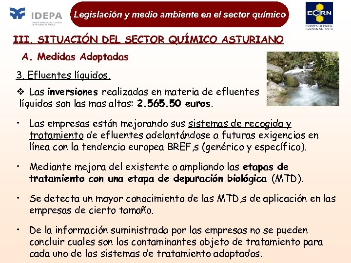 Legislación y medio ambiente en el sector químico III. SITUACIÓN DEL SECTOR QUÍMICO ASTURIANO