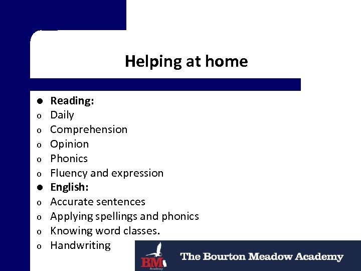 Helping at home l o o o l o o Reading: Daily Comprehension Opinion