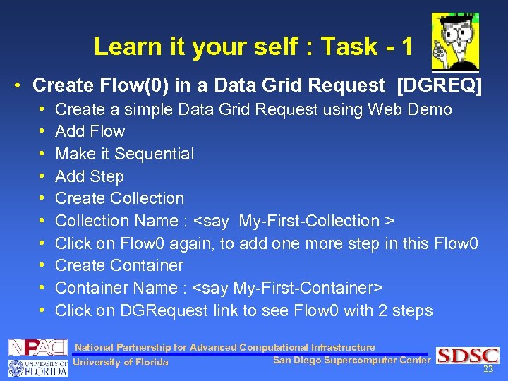 Learn it your self : Task - 1 • Create Flow(0) in a Data
