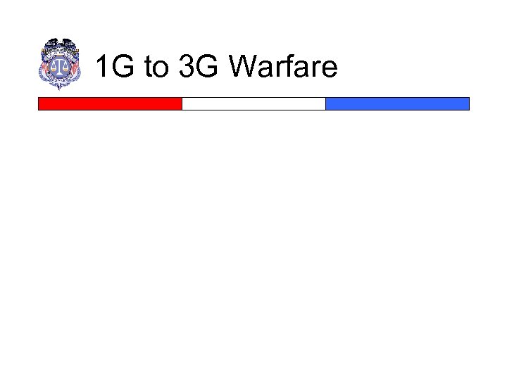 1 G to 3 G Warfare 
