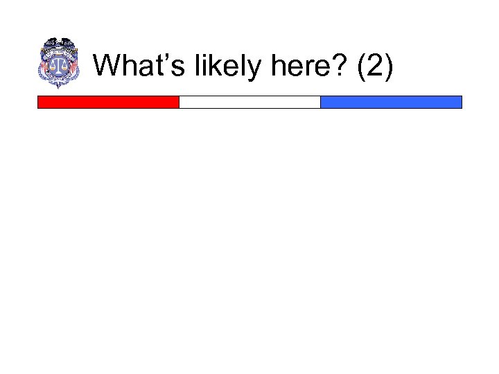 What’s likely here? (2) 