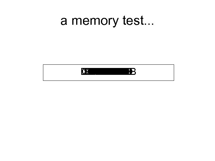 a memory test. . . DOORKNOB CONCRETE SUNSHINE SOFTBALL RAILROAD HAMMER CURTAIN SUBWAY DOCTOR