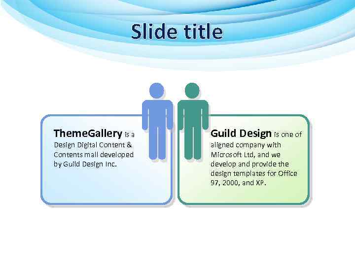 Slide title Theme. Gallery is a Design Digital Content & Contents mall developed by