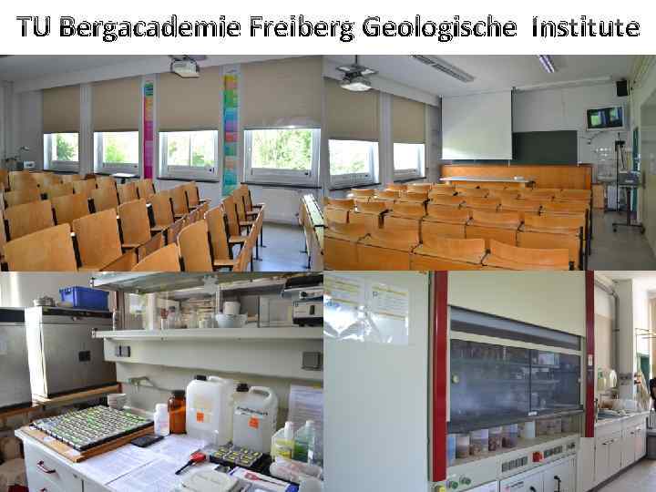 TU Bergacademie Freiberg Geologische Institute 