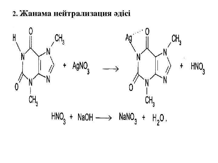 2. Жанама нейтрализация әдісі 