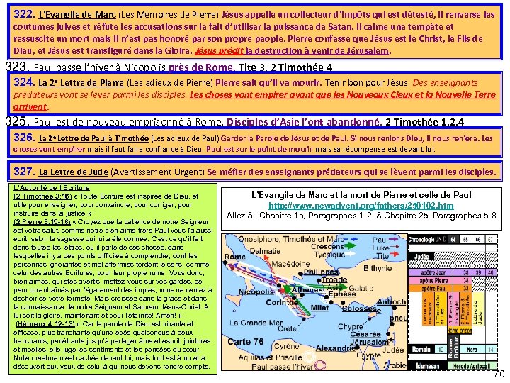 322. L’Evangile de Marc (Les Mémoires de Pierre) Jésus appelle un collecteur d’impôts qui