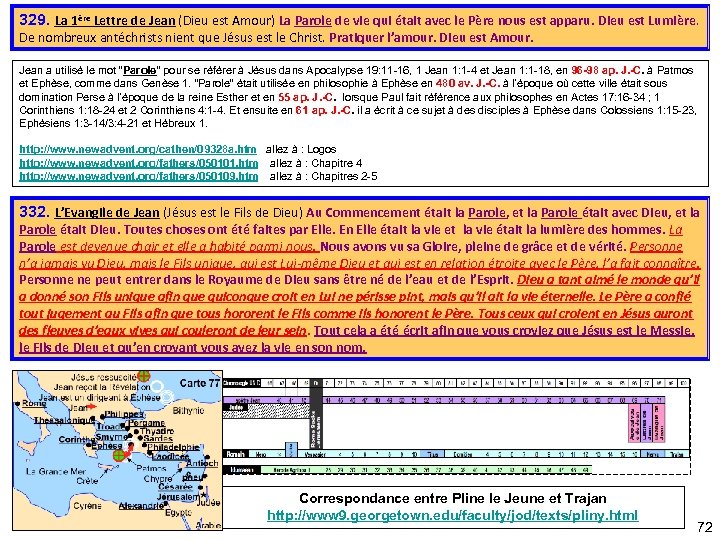 329. La 1ère Lettre de Jean (Dieu est Amour) La Parole de vie qui