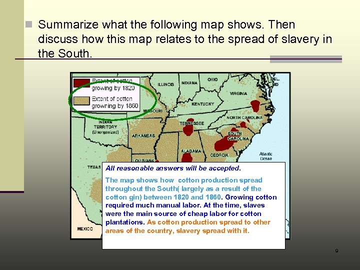 n Summarize what the following map shows. Then discuss how this map relates to