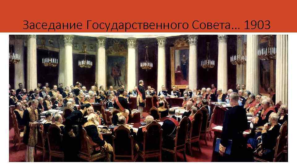 Заседание Государственного Совета… 1903 