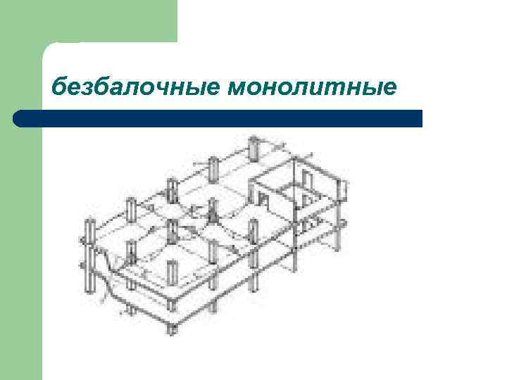 безбалочные монолитные 