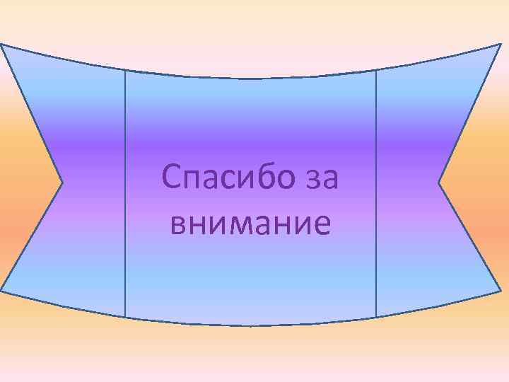 Спасибо за внимание 