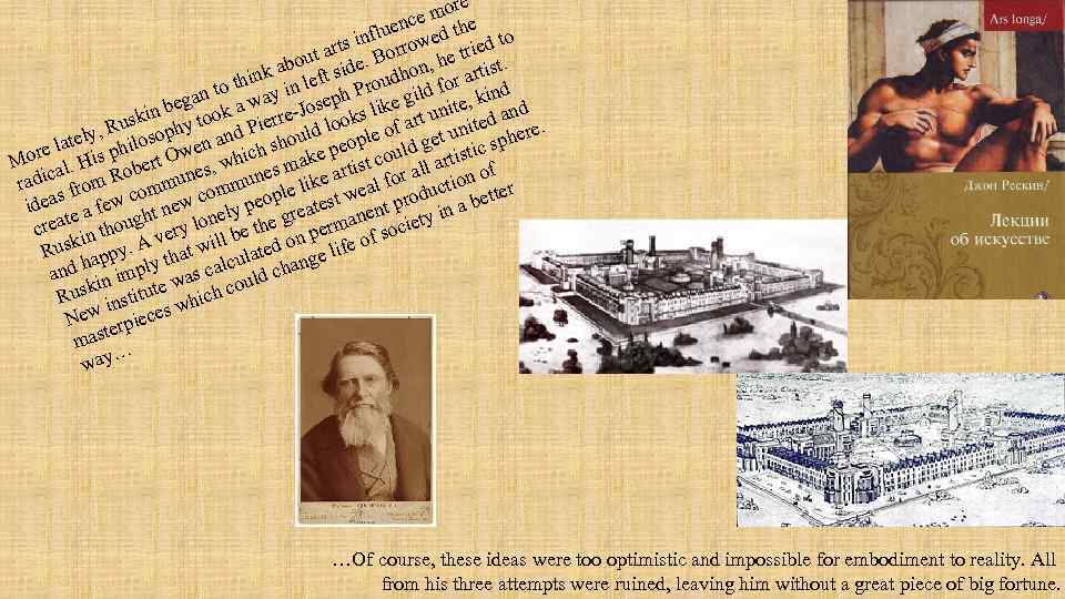 e mor ce luen ed the to inf arts Borrow e tried t t.