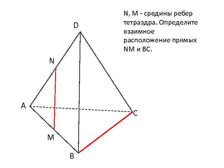 Как нарисовать правильный тетраэдр по клеточкам