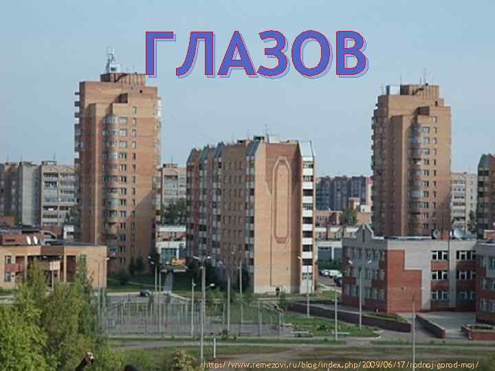 Города удмуртии презентация