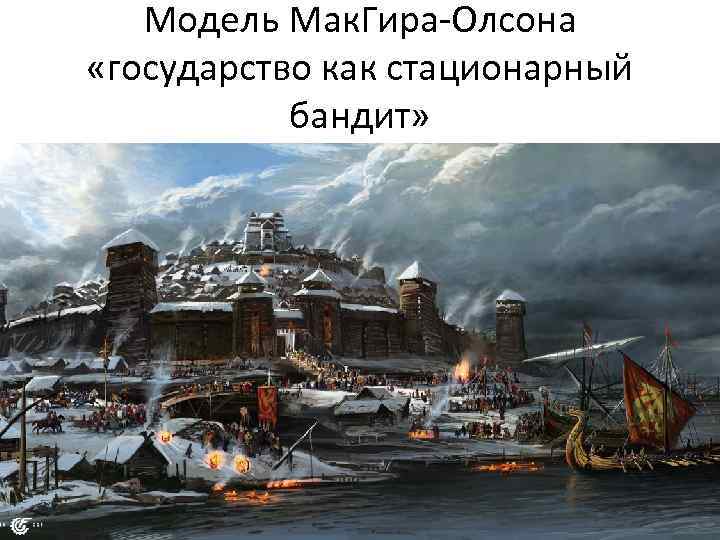 Модель Мак. Гира-Олсона «государство как стационарный бандит» 