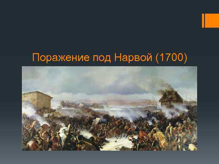 Поражение под Нарвой (1700) 