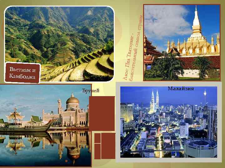 Лаос: Пх б лис тате а Тха тлуанг льн ый с им вол ст