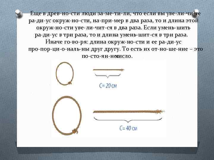 Еще в древ но сти люди за ме ти ли, что если вы уве
