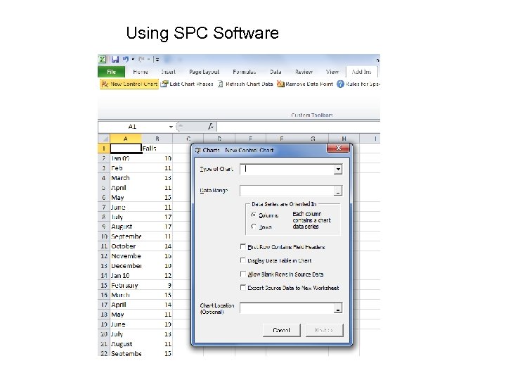 Using SPC Software 