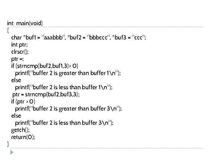 int main(void) { char *buf 1 = 