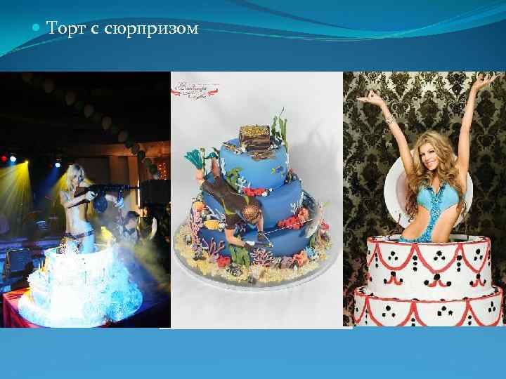  Торт с сюрпризом 