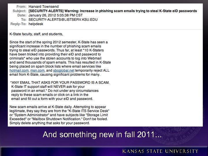 Communicate! • • • Email • Web site • Blog • Twitter • •