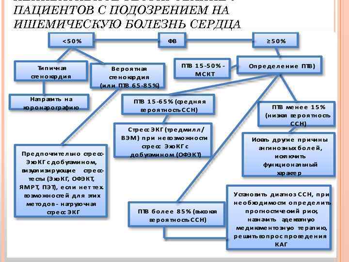 НЕИНВАЗИВНОЕ ТЕСТИРОВАНИЕ У ПАЦИЕНТОВ С ПОДОЗРЕНИЕМ НА ИШЕМИЧЕСКУЮ БОЛЕЗНЬ СЕРДЦА 