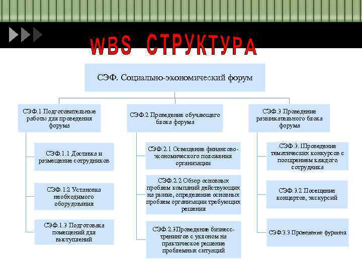 СЭФ. Социально-экономический форум СЭФ. 1 Подготовительные работы для проведения форума СЭФ. 2 Проведение обучающего