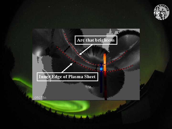 Arc that brightens Inner Edge of Plasma Sheet 