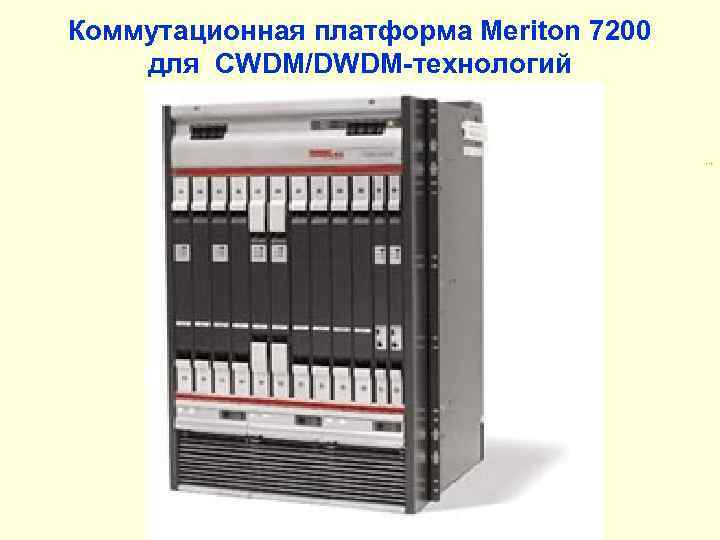 Коммутационная платформа Meriton 7200 для CWDM/DWDM-технологий 
