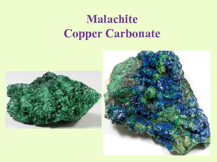 Malachite Copper Carbonate 