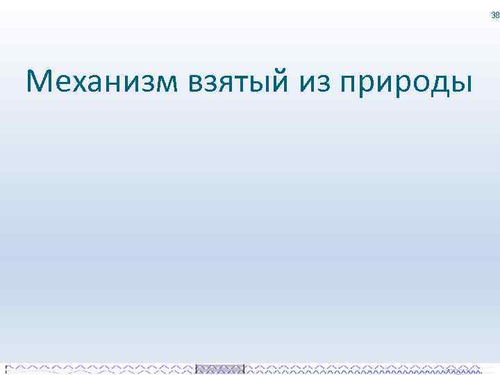 38 Механизм взятый из природы 