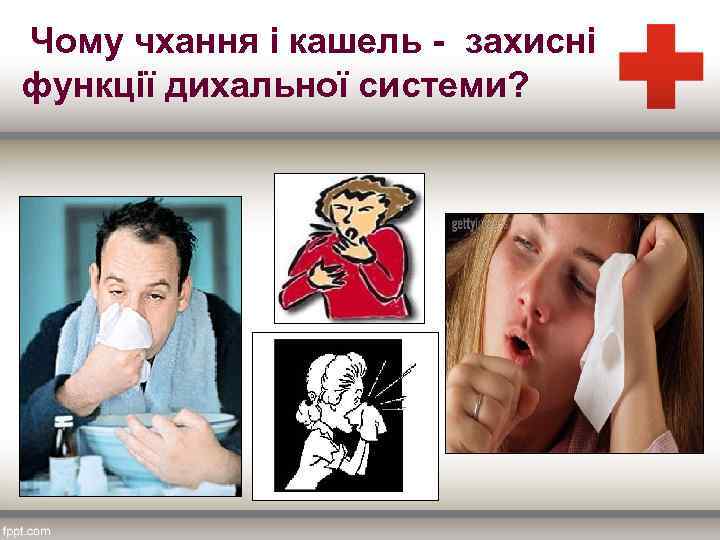  Чому чхання і кашель - захисні функції дихальної системи? 