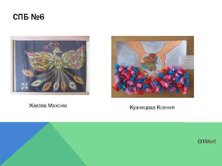 СПБ № 6 Желтов Максим Кузнецова Ксения СПб№ 6 