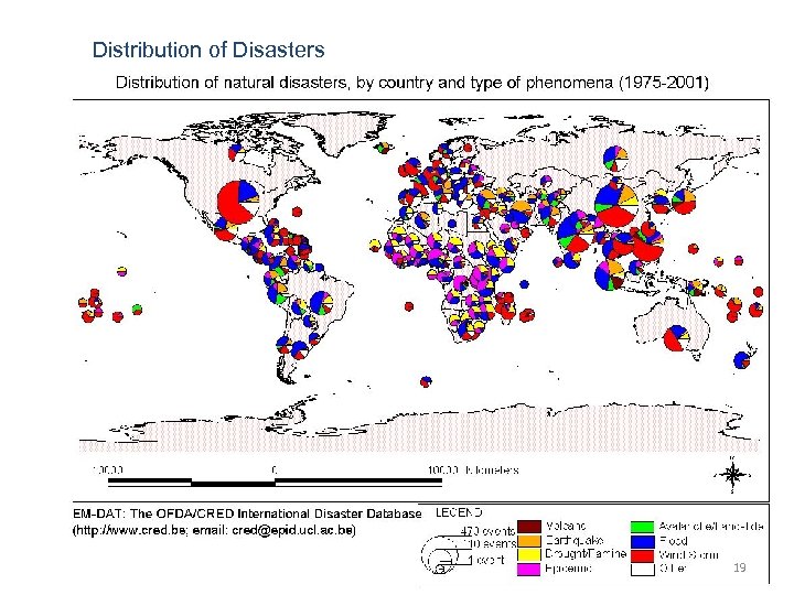 Distribution of Disasters 19 