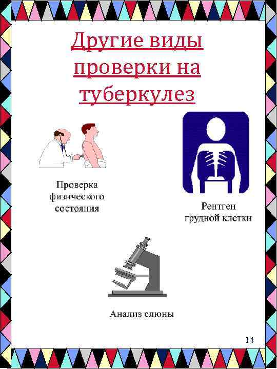 Другие виды проверки на туберкулез 14 