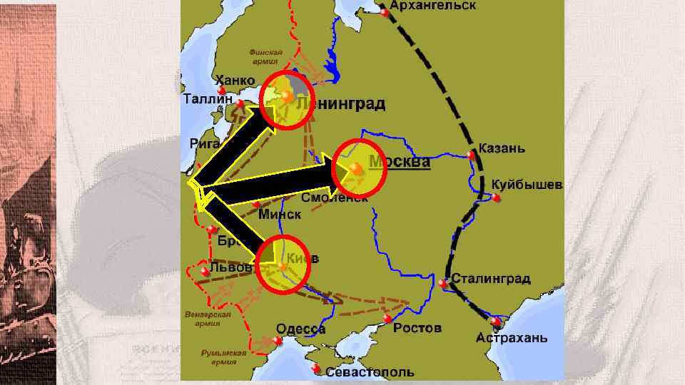 Направления войск. Архангельск Астрахань план Барбаросса. План Барбаросса линия Архангельск-Астрахань. Линия Архангельск Астрахань Великая Отечественная война. План Барбаросса группа армий Север.