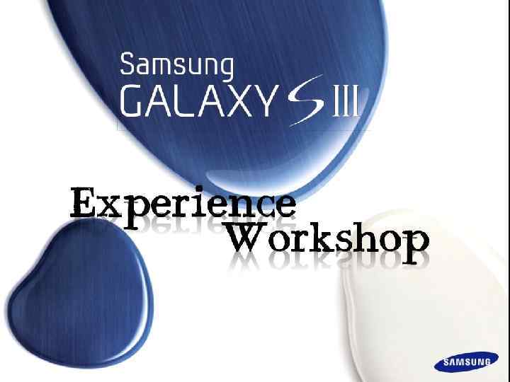Experience Workshop 