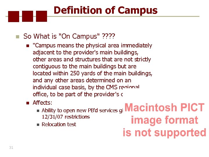 Definition of Campus n So What is 