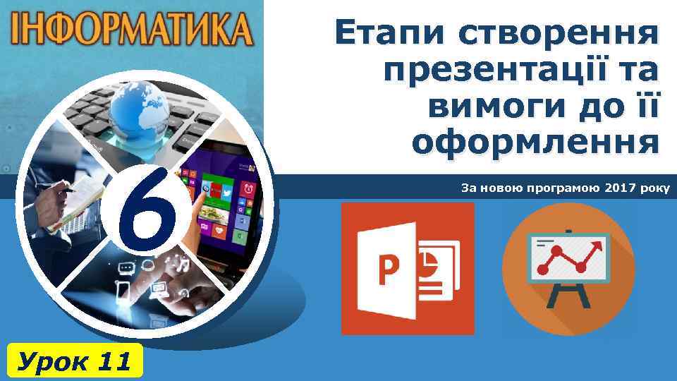 6 Урок 11 Етапи створення презентації та вимоги до її оформлення За новою програмою